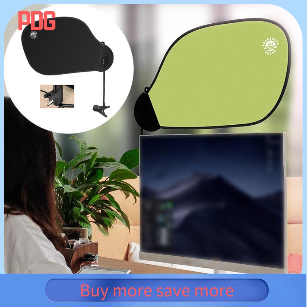 PDG Có thể điều chỉnh Bảng che nắng máy tính văn phòng với Clip Bảo vệ khỏi tia UV Tấm che nắng Di động Có thể gập lại Màn che nắng văn phòng Dành cho văn phòng, nhà ở, ô tô