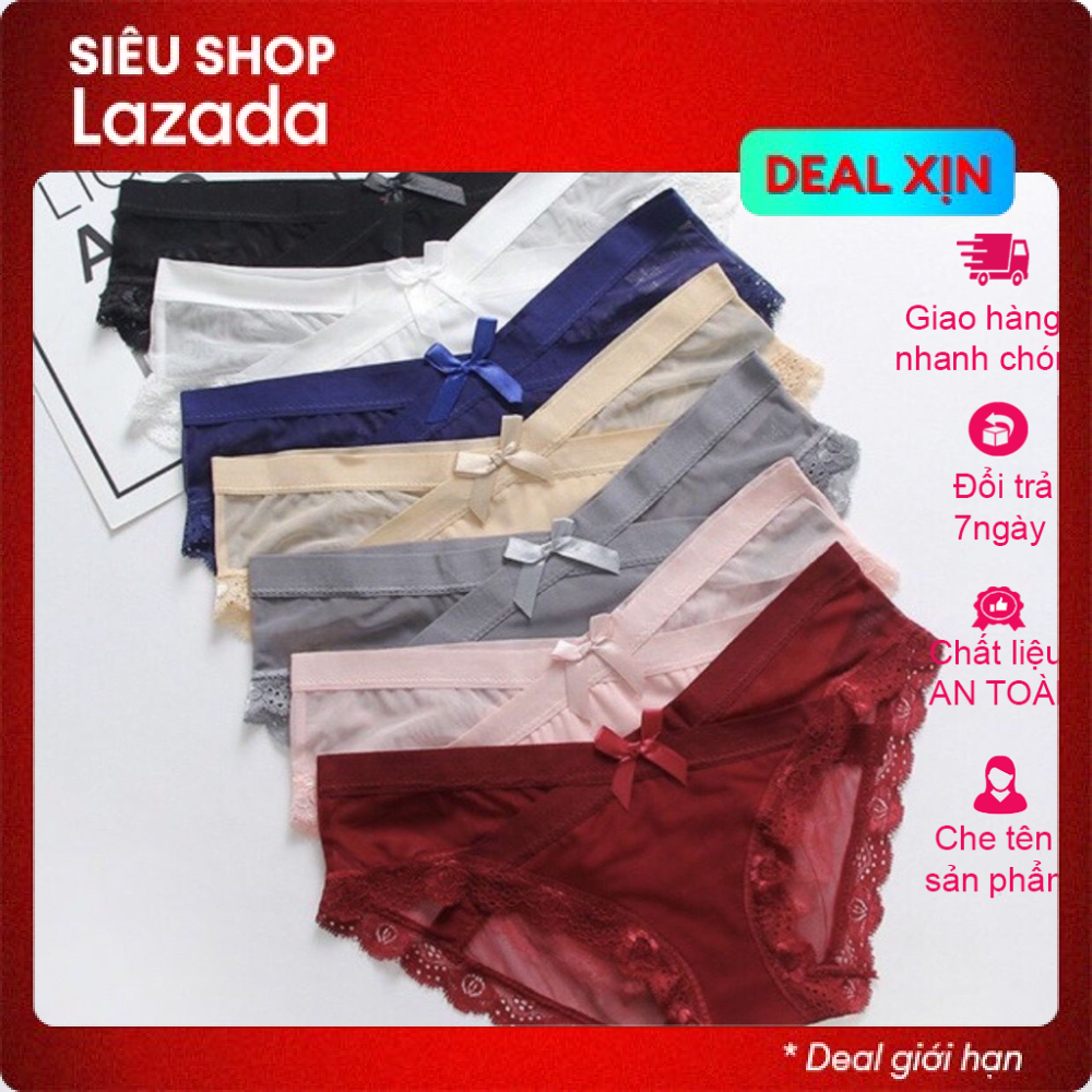 Quần lót nữ ren cao cấp cạp chéo Vic 5779