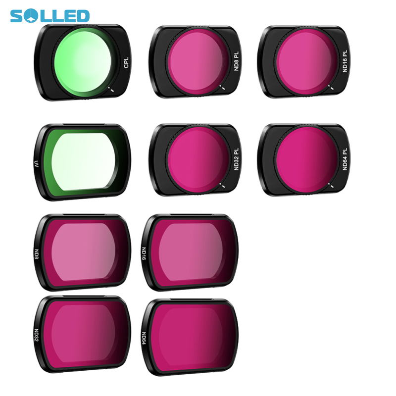 Lens Filter High Light Transmission True Color Lens Filter Easy Installing Compatible For DJI OSMO Pocket 3 Camera ราคา 228 บาท*ส่งฟรี