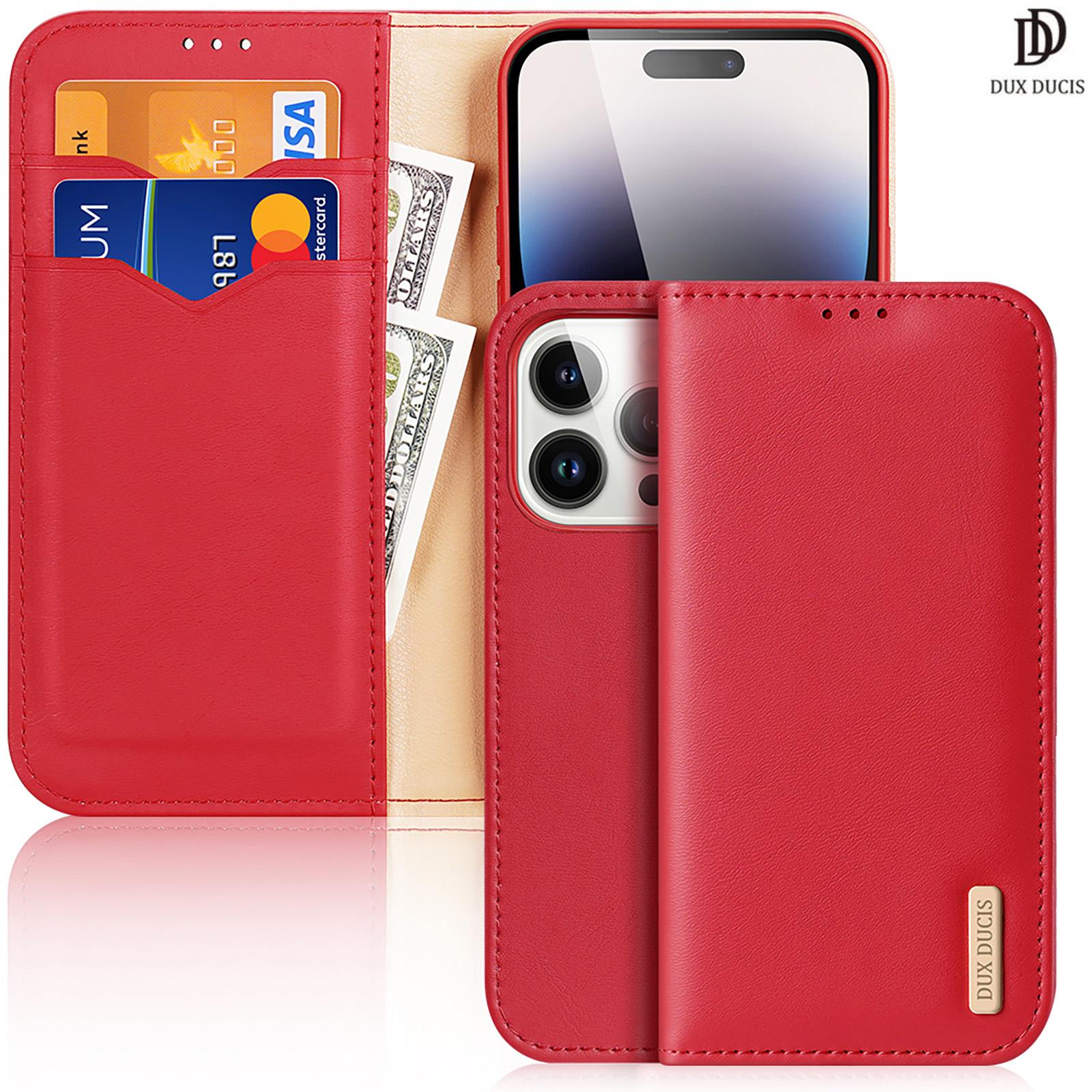 Dux ducis ốp điện thoại cho iphone 15 pro max 15 pro 15 cộng với lật bìa thật sang trọng ví da hivo loạt