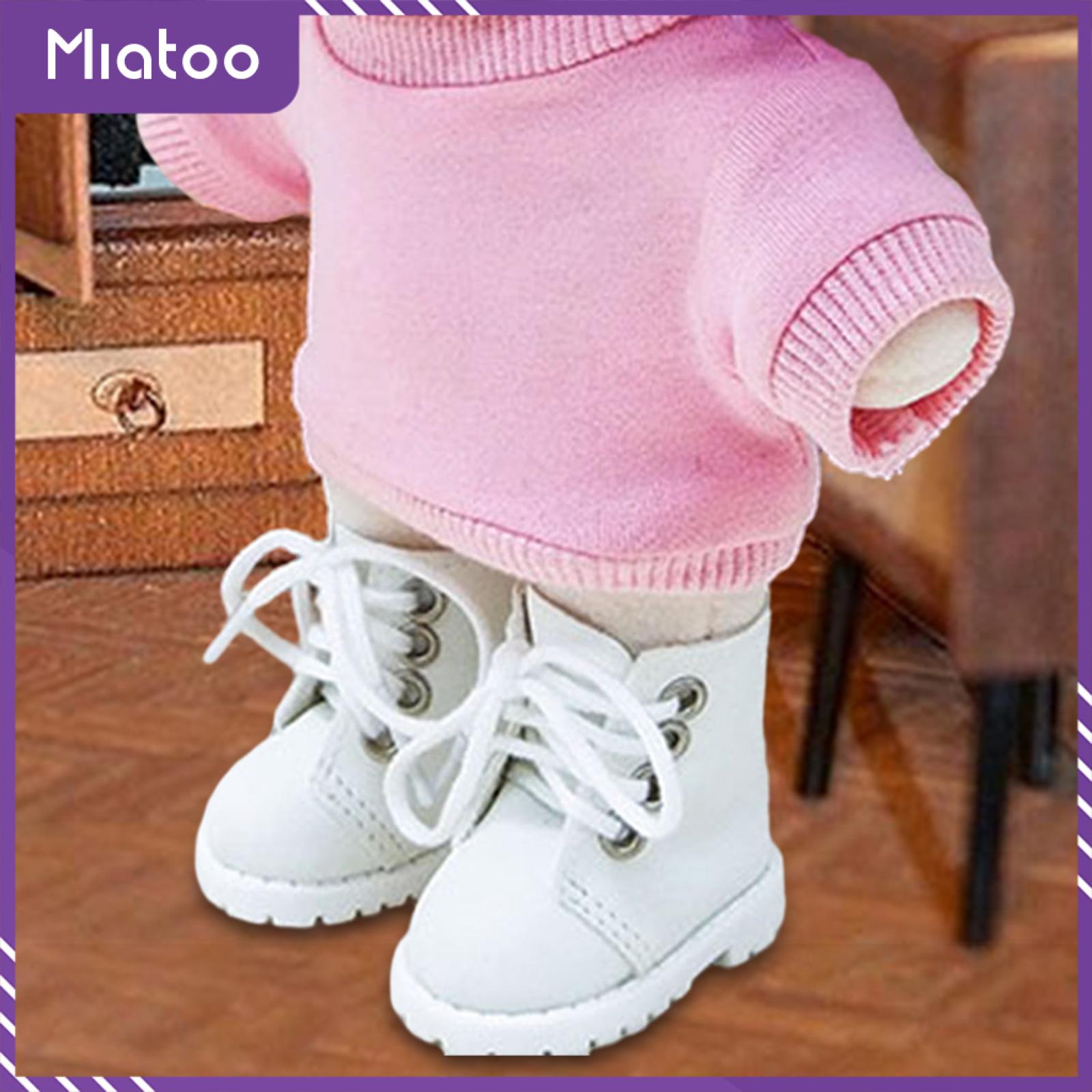 Miatoo 1 6 Scale Doll Shoes Accs for 20cm Ball Jointed Dolls Dress up DIY