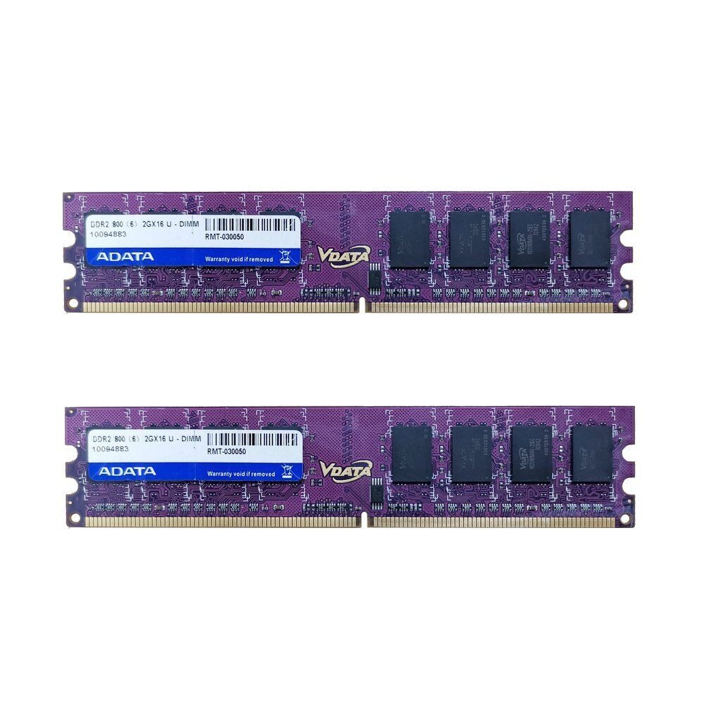 FOR Dell OptiPlex 760 ADATA 4GB 2x2GB PC2-6400 DDR2 800Mhz 240Pin Desktop Memory