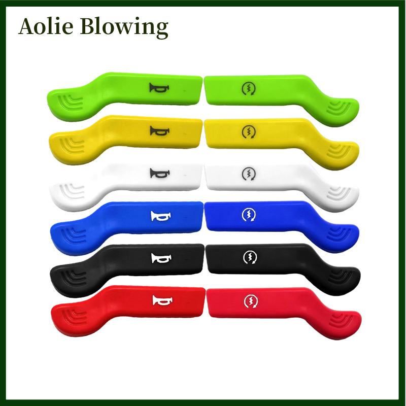 Aolie 1 Pair Universal Motorcycle Modification Start Up Switch Button Horn Switch Extender Extension Keys Rubber Button Horn Switch