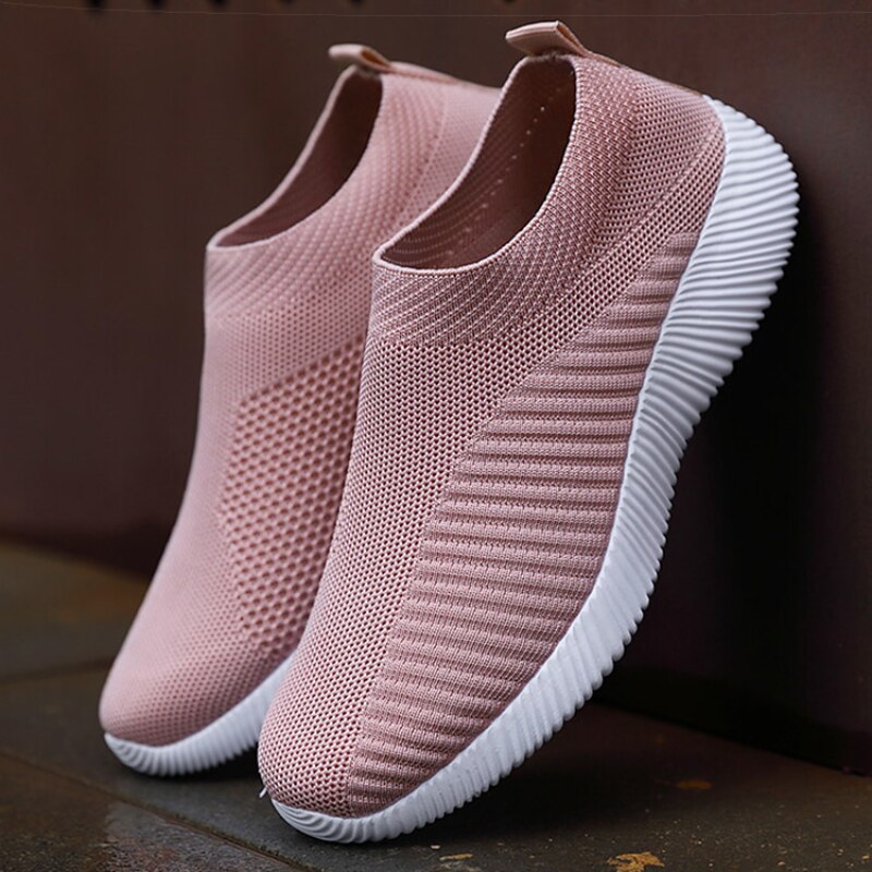 Summer Sneakers Ladies Shoes on Sale Breathable Mesh Casual Sports Running Hiking Shoes Plus Size Vulcanized Shoes Zapatos Mujer