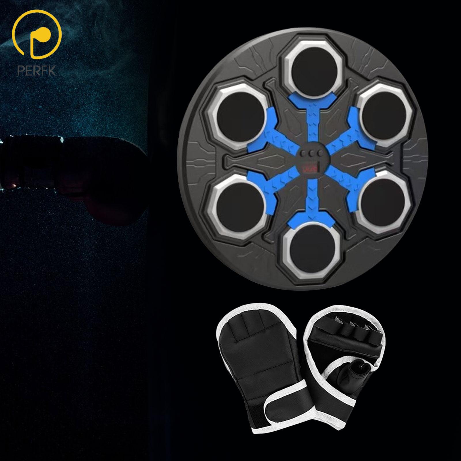 Perfk Smart Boxing Machine Punching Pad Reaction Training Target with Light Electronic Music Boxing Wall Target for Adults, Fitness ราคา 34,036 บาท*ส่งฟรี