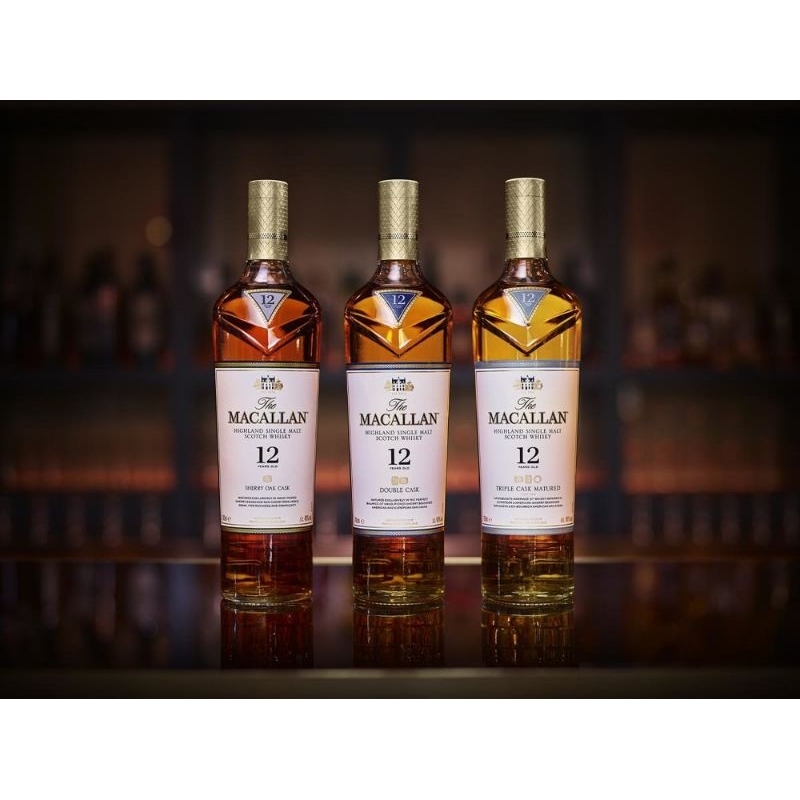 VỎ CHAI RƯợU NGOẠI MACALLAN 12, [NEW 99%]