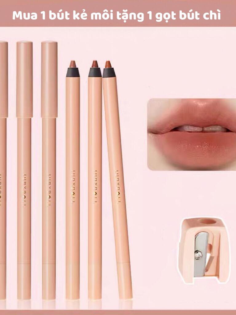 Chì kẻ viền môi JUDYDOLL tặng kèm đồ gọt tiện dụng