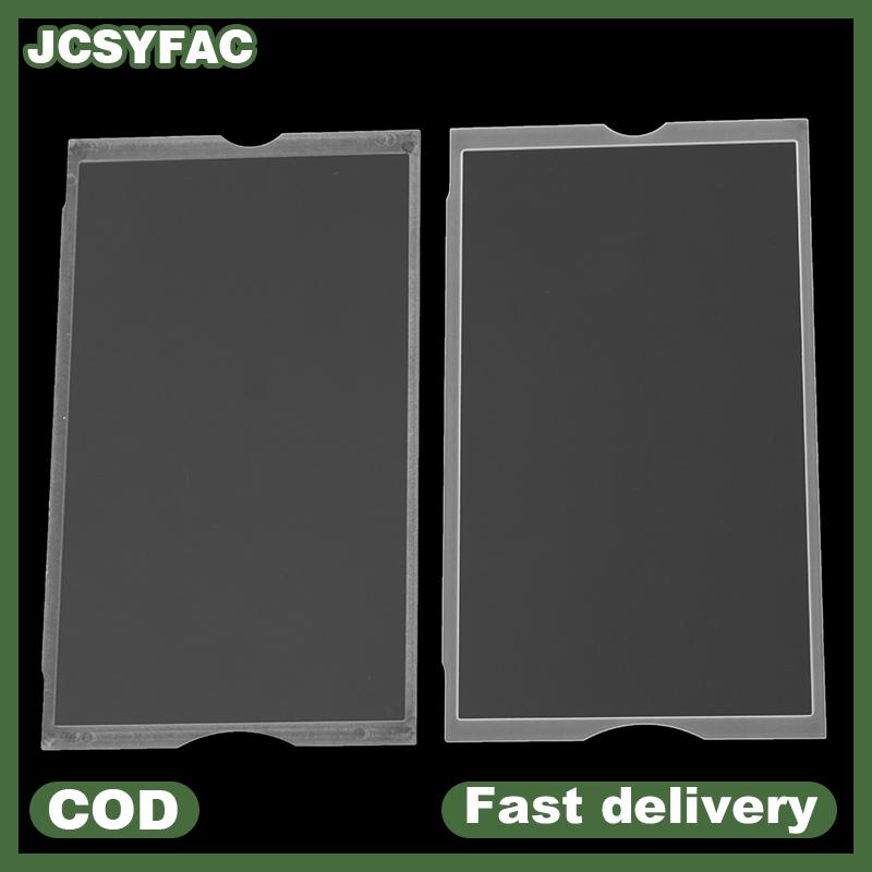 JCSYFAC สำหรับ PSP 1000 2000 3000หน้าจอ LCD กระจกพลาสติกกระจกหน้าจอฝาครอบป้องกันเคสด้านหน้าอุปกรณ์เสริมสำหรับเกม ราคา 29 บาท*ส่งฟรี