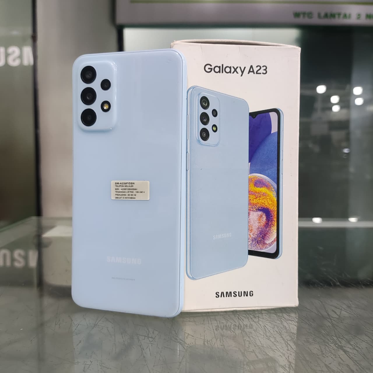 Samsung A23 4g Ram 6 Rom 128Gb Second Hand Original Harga 1,630,999 rupiah*Gratis Ongkir