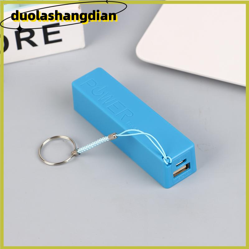 [Duola] Điện thoại di động ngân hàng sạc pin gói cho trường hợp tự làm hộp Protable đầy màu sắc stroage hộp - 4