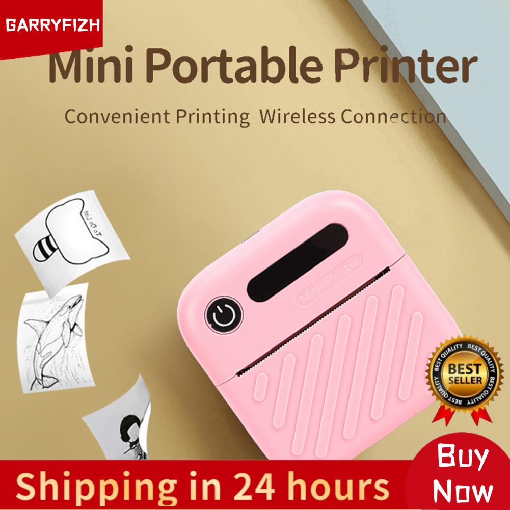 GARRYFIZH Oreilet เครื่องพิมพ์ฉลากความร้อนแบบพกพา Inkless 200DPI เครื่องทำสติ๊กเกอร์สำหรับ Study Notes Labels ธุรกิจขนาดเล็กพร้อมฟังก์ชั่นสแกนสำหรับนักเรียนเริ่มต้น ราคา 628 บาท*ส่งฟรี