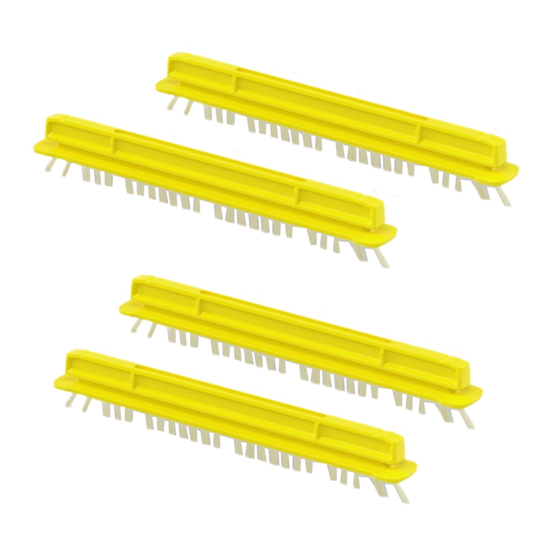 [Waanon]4-Pack Brush Strip Set for for SC1-5 Steam Mop XXL 2.863-368.0 Comfortable Grout Cleaning