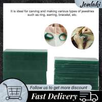 Jonlaki Saluaqui แกะสลักแผ่นขี้ผึ้ง Jewelers Wax Block ชุดแกะสลักชุดสีเขียวอัญมณี Jewelers สีเขียว Art Block J