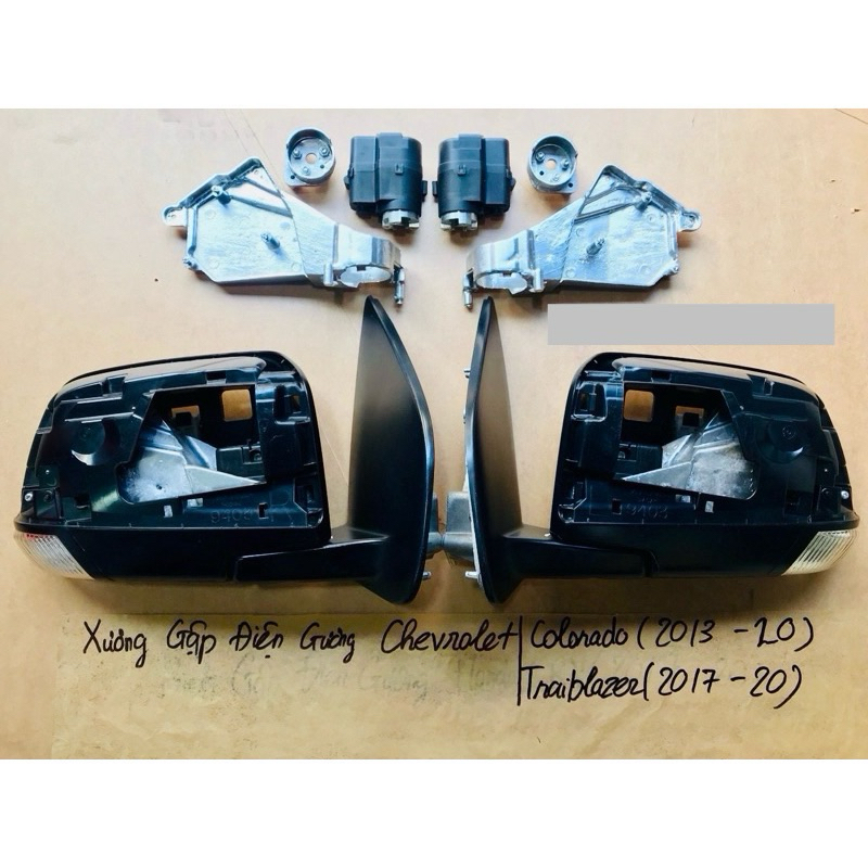 BỘ Xương Gập Điện Gương Chevrolet Colorado (2013 - 20) và TRAIBLAZER 17-20  hàng xịn