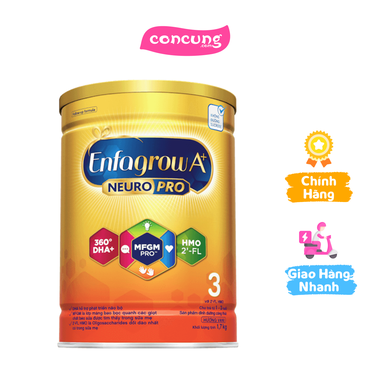 Enfagrow A+ số 3 1700g 2flex