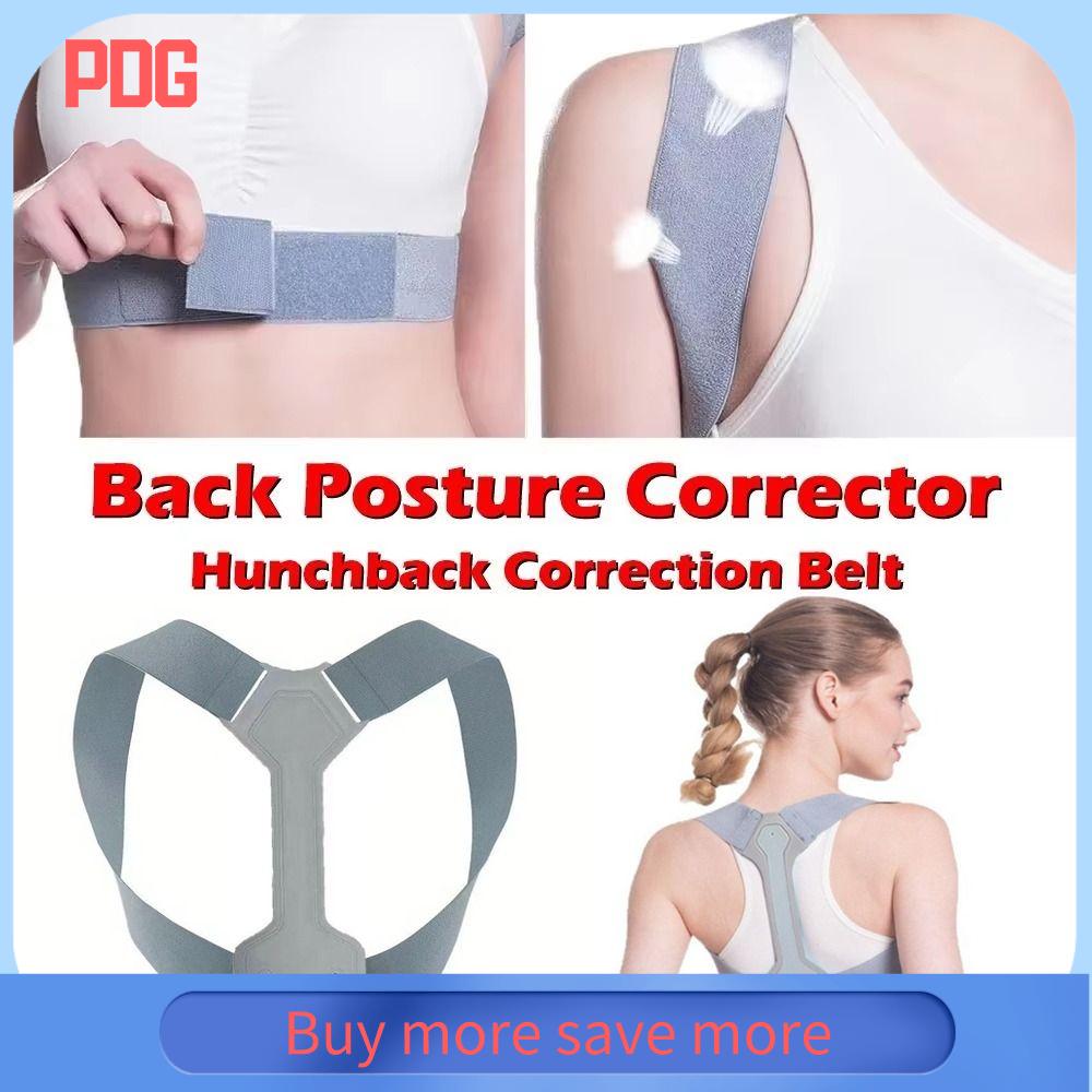 PDG Hỗ trợ cột sống xương đòn Đai chỉnh sửa tư thế Vô hình Có thể điều chỉnh Máy chỉnh sửa tư thế Di động Thoáng khí Dây đai chỉnh sửa chống lạc đà Định hình lại cơ thể