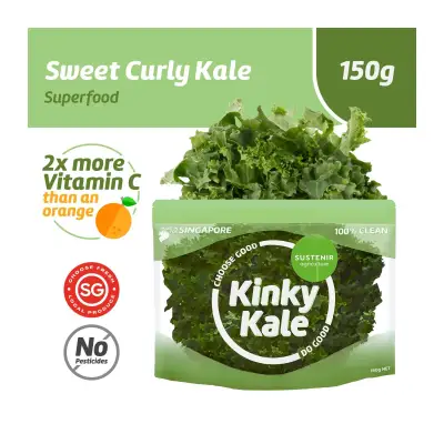 Sustenir Green Curly Kale Salad