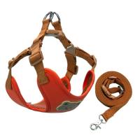HOUCHU Adjustable Pet Harness Leash Cute Anti-Escape Dog Collar Harness Creative No Pull Dog Harness For Small Medium Dog Cat