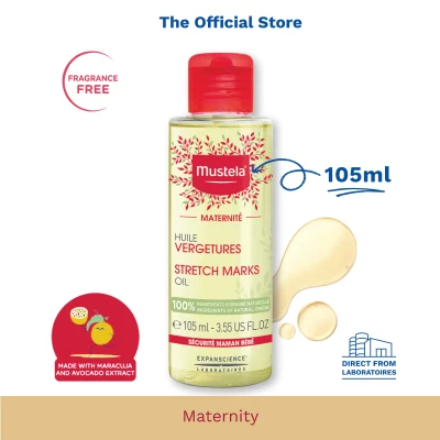 Mustela Maternite Stretch Marks Oil 105ml for Mums [Improves Stretch Marks](exp 12/2022)