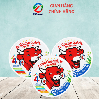 Phô mai Con Bò Cười 16 Miếng 224g – Vị truyền thống (La Vache qui Rit)