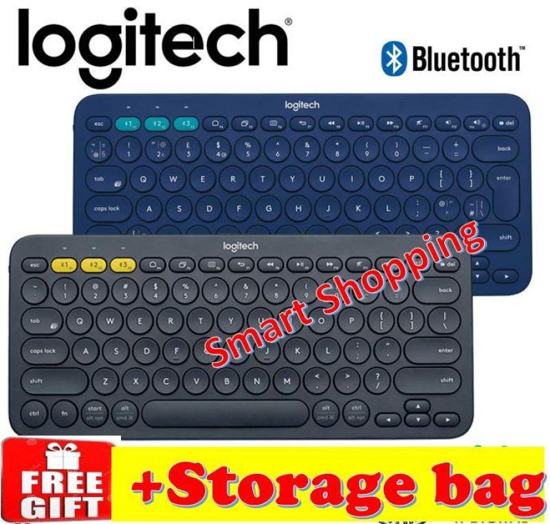 Logitech K380 Multi-Device Bluetooth Keyboard K 380 Blue tooth Black Blue KB Singapore