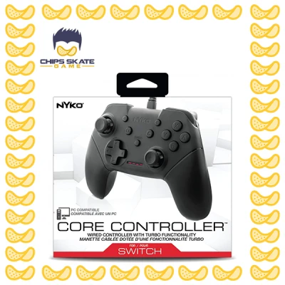 NYKO Nintendo Switch Wired Core Controller Black (87216)