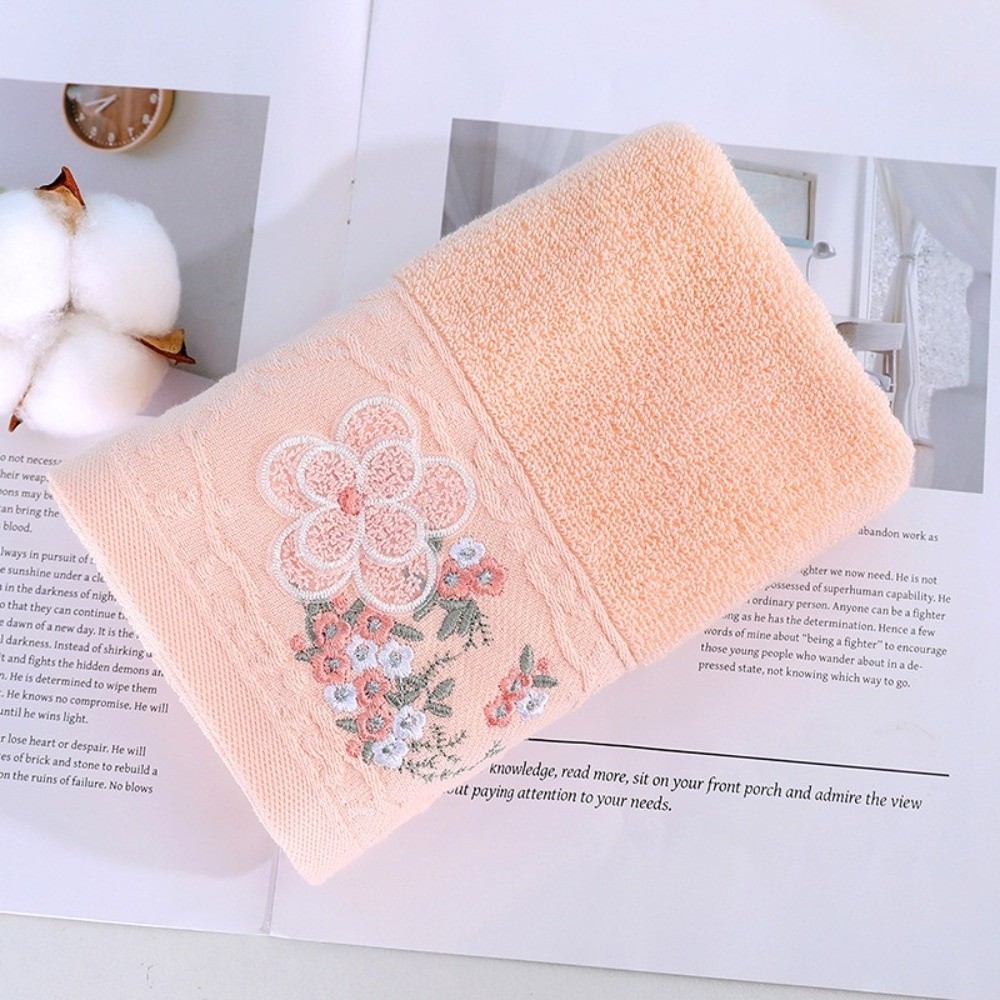 SYRUPSHADDOCKING Thấm hút nhanh Khăn lau  Màu đơn sắc Mềm mại Khăn bông Chất lượng cao Đậm đặc Khăn lau tay Hộ gia đình - 4
