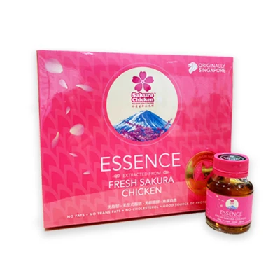 Essence Extracted from Sakura Chicken- 2 Boxes Bundle (6 bottle per box)