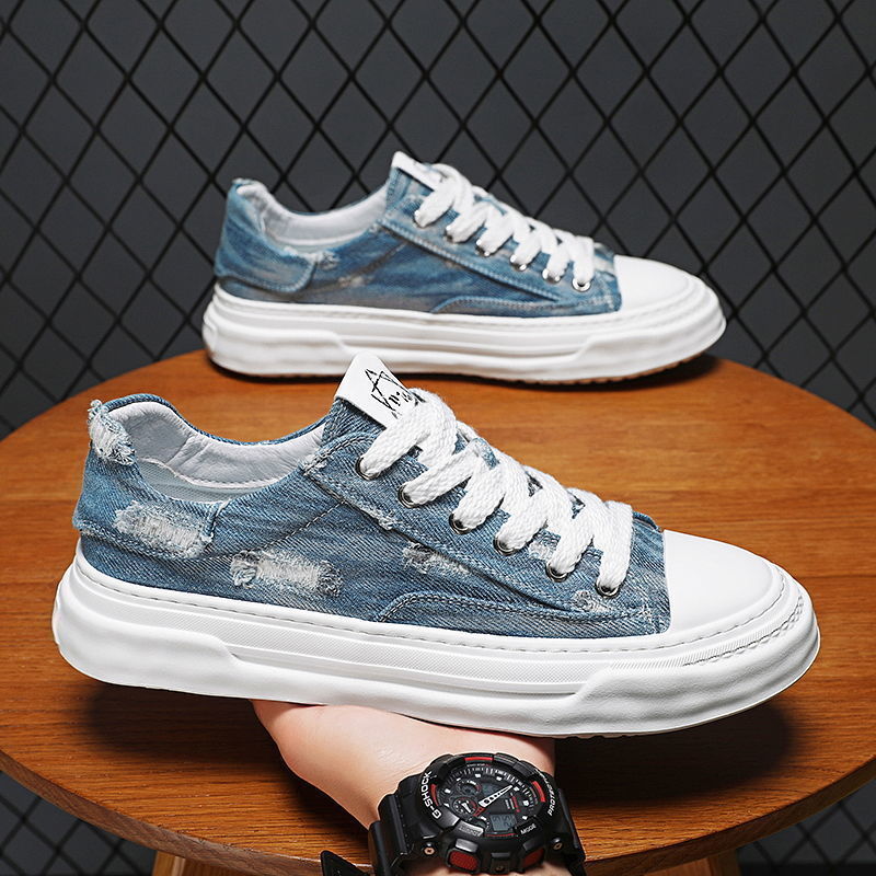 UNIQEE Sport Deim Low top Shoes for Man Comfortable soft sole Academic Style Shoes Hot Selling Fashion Antiskid All-match Shoes