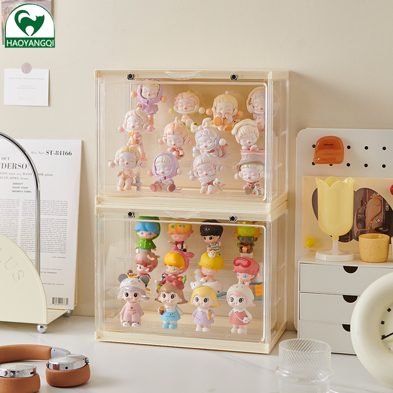 Giá trưng bày lưu trữ Hộp đồ chơi sưu tập, bong bóng Mat búp bê nhựa Acrylic tủ trưng bày mô hình, Tượng búp bê chống bụi hộp hiển thị đơn giản