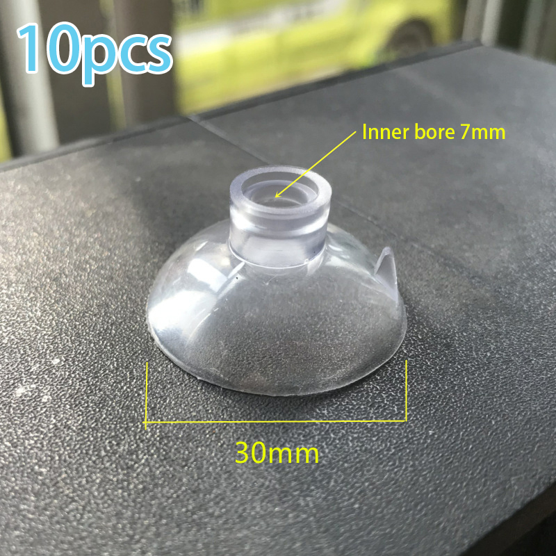 [HUSTOM] COD 10 chiếc cốc hút bể cá ống hút bơm oxy bể cá ống hút cố định ống khí kẹp cố định ống hút nhiệt kế - 3