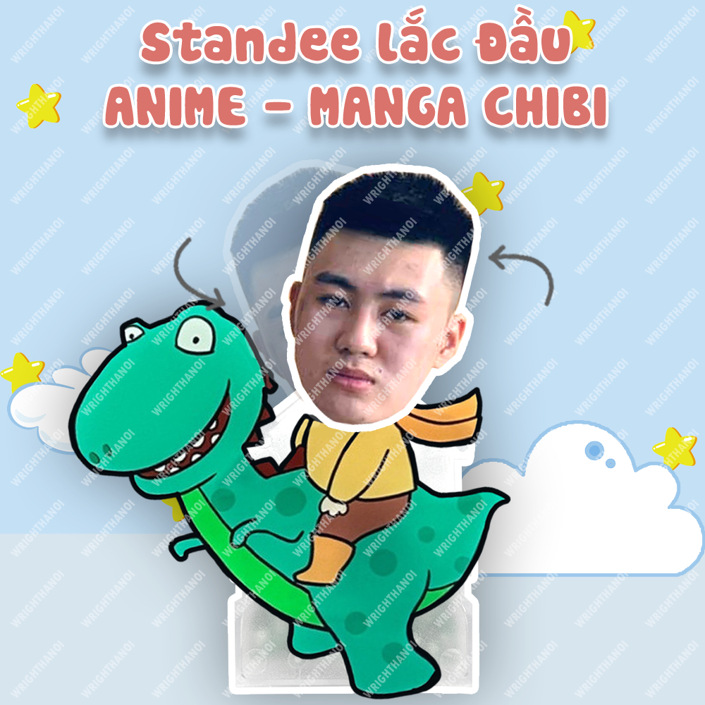 Standee Lắc Đầu In Theo Yêu Cầu Hoạ Tiết Chibi Hoạt Hình Phim Ảnh Cute Dễ Thương