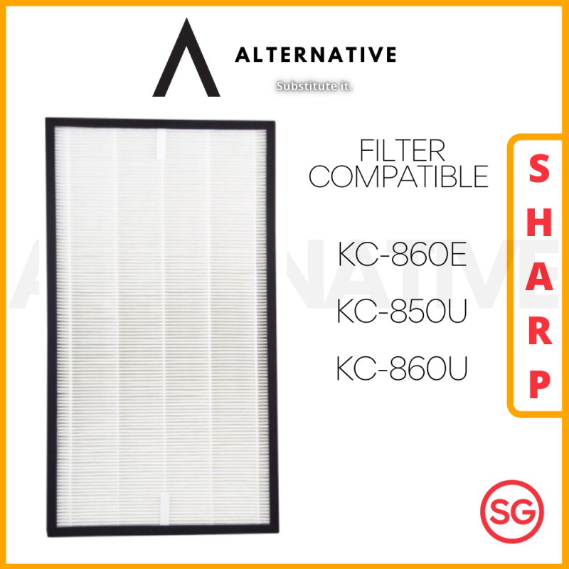 SHARP KC-860E KC-850U KC-860U Compatible HEPA Filter Singapore