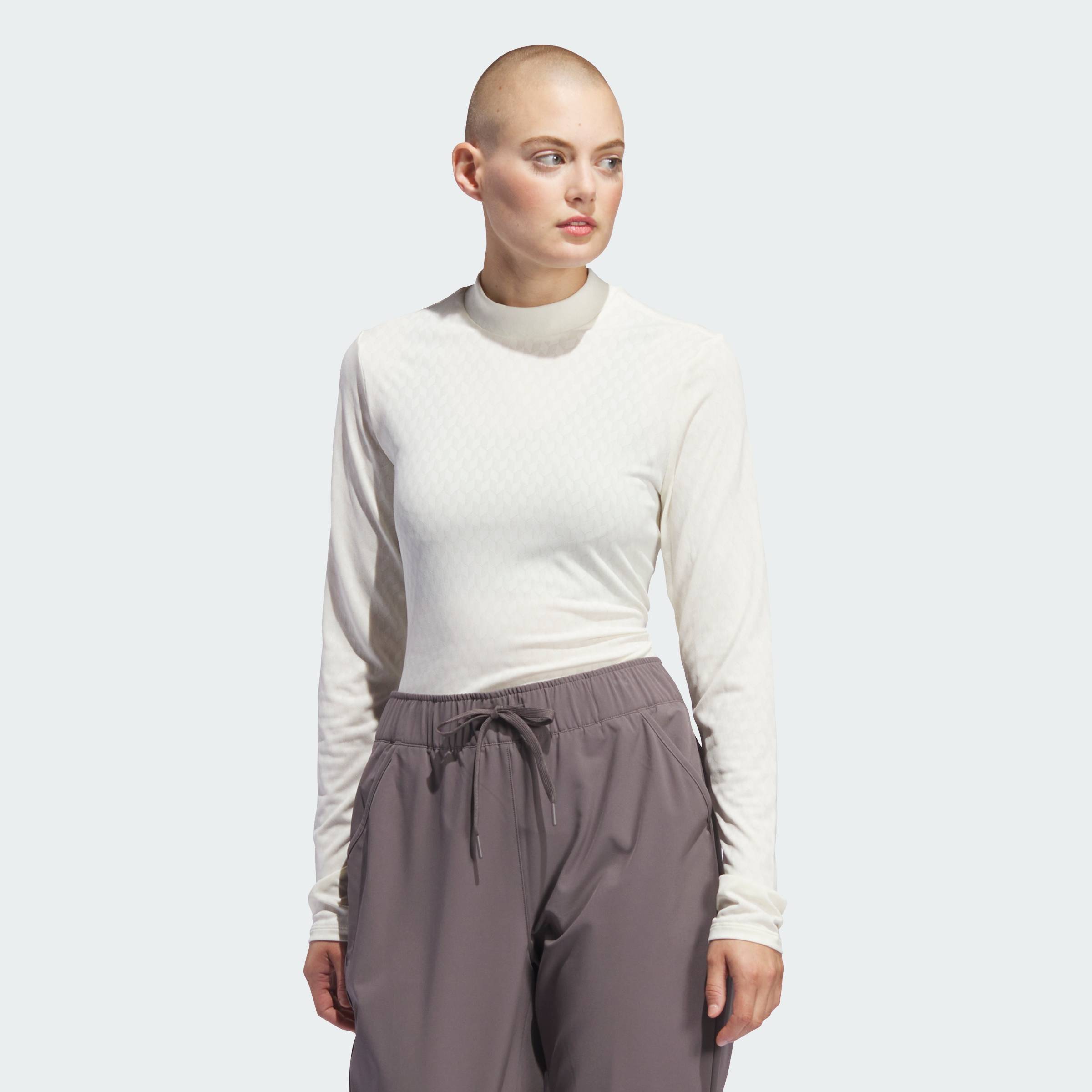 [24.4-MUA 3 GIẢM 30%+VOUCHER 10%] adidas Đánh gôn Áo Polo Cổ Đứng HEAT.RDY Tour Ultimate365 Nữ Be IP4179