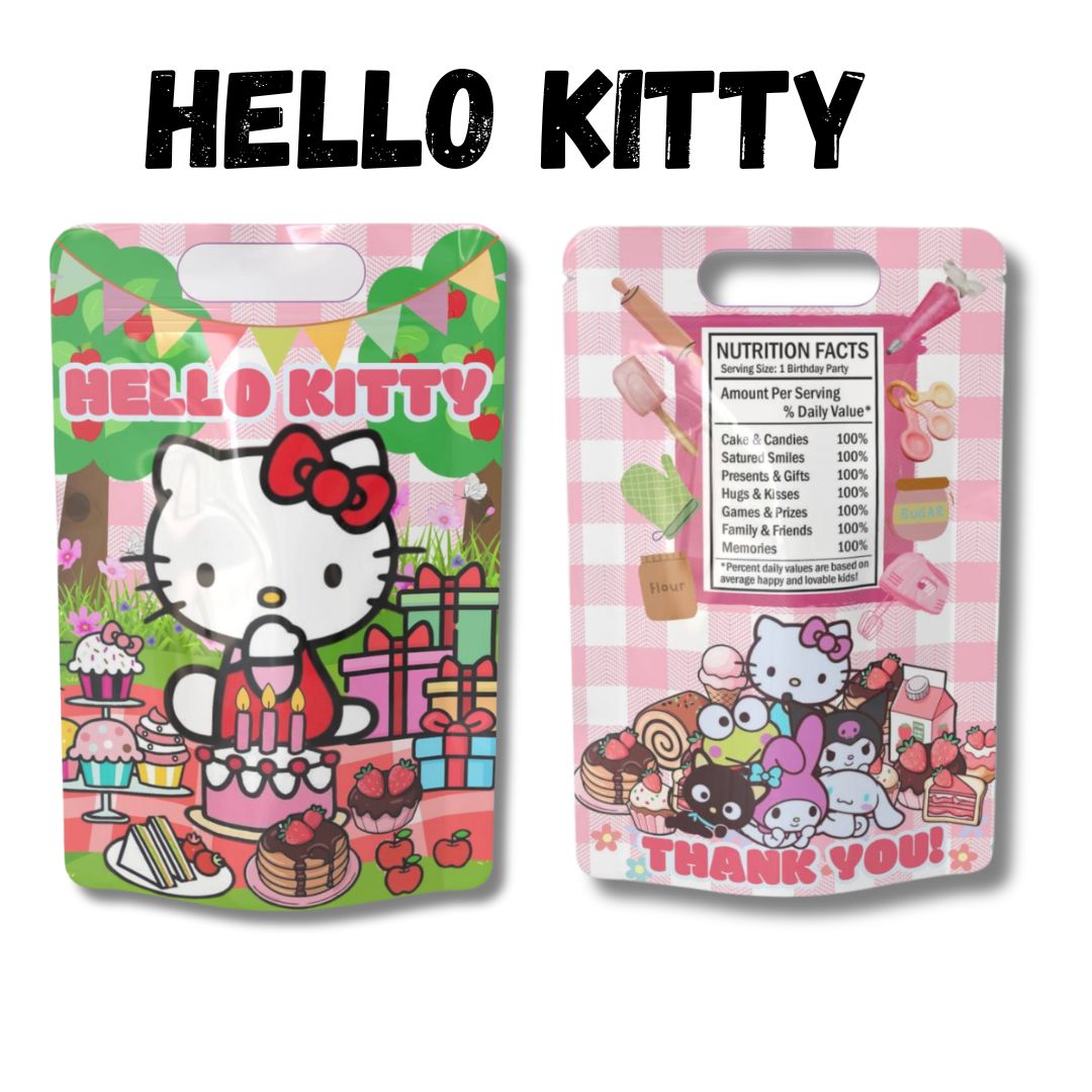 30pcs Hello Kitty Kuromi My Melody Cinamoroll Birthday Party Theme Lootbags Giveaways Souvenirs