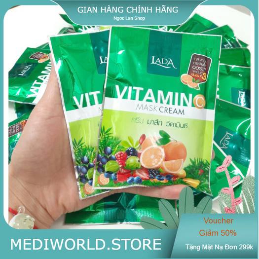 Ủ trắng lada vitamin c mask cream