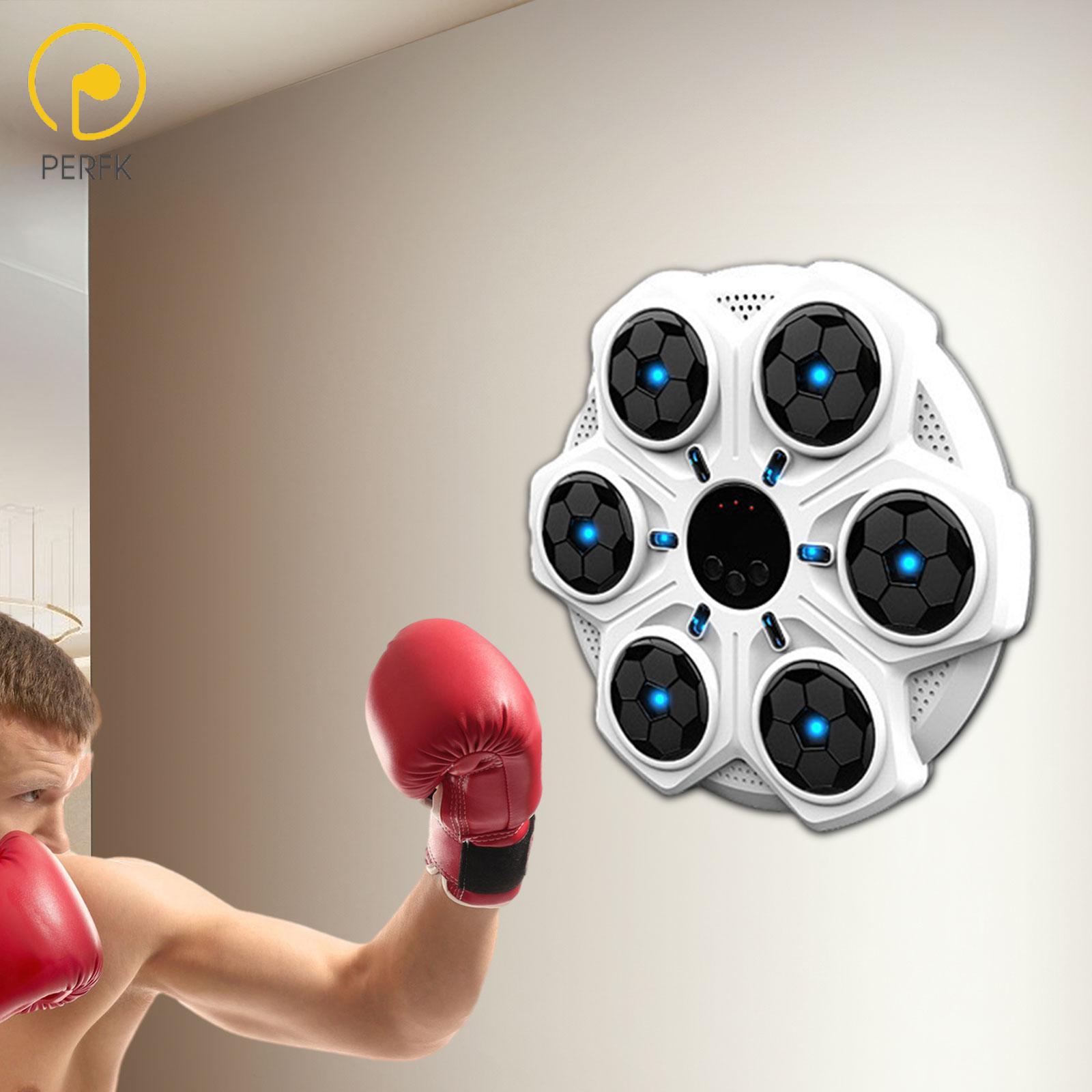 Perfk Music Boxing Machine Mode Speed Adjustable Electronic Boxing Wall Target for Home Gym Kickboxing Practice Exercise Home Gym Use ราคา 32,320 บาท*ส่งฟรี