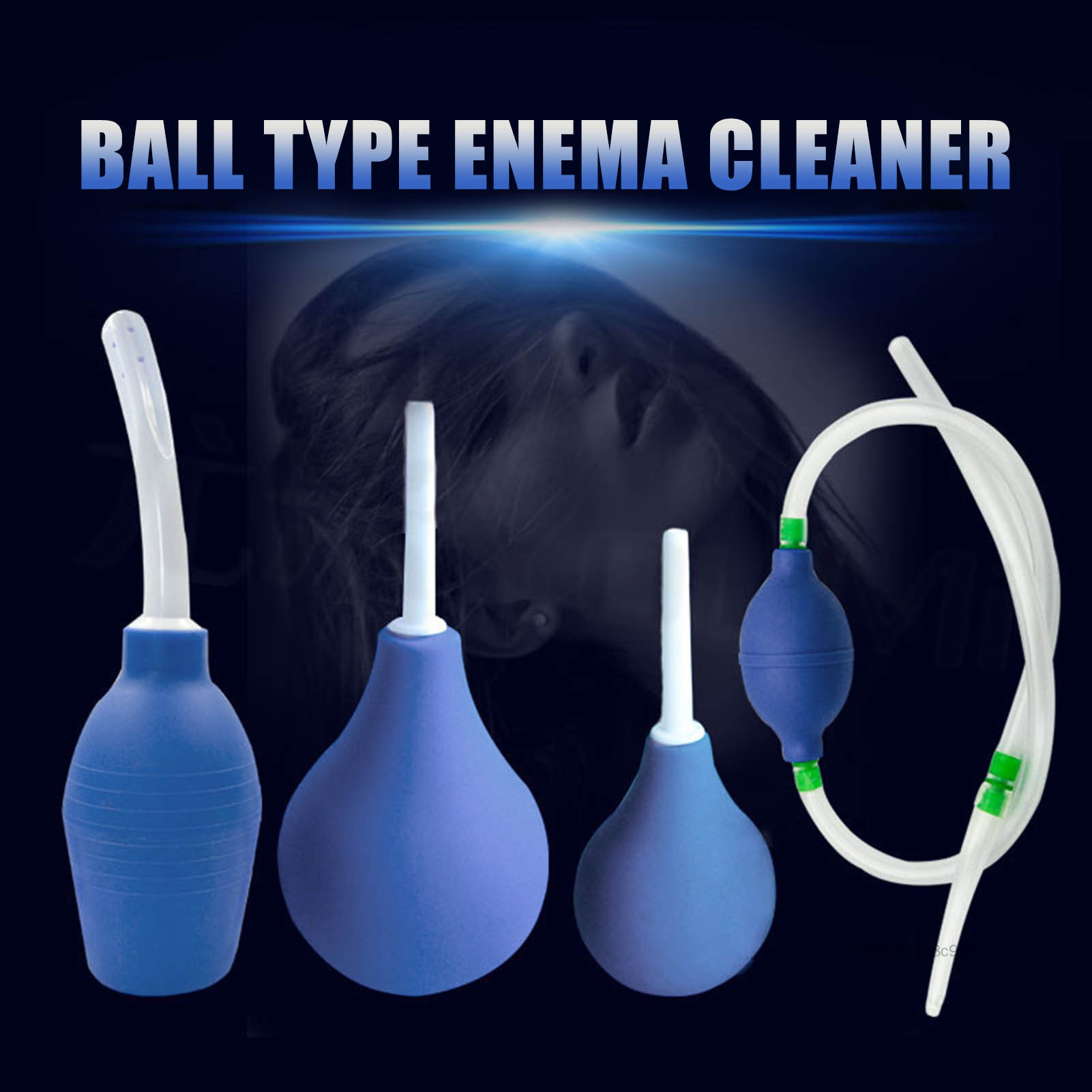 Enema Bulb for Men and Women Soft Vaginal Douche Enema Cleaner for Anal and Vaginal Gentle Cleansing AiOO-MY ราคา 15 บาท*ส่งฟรี