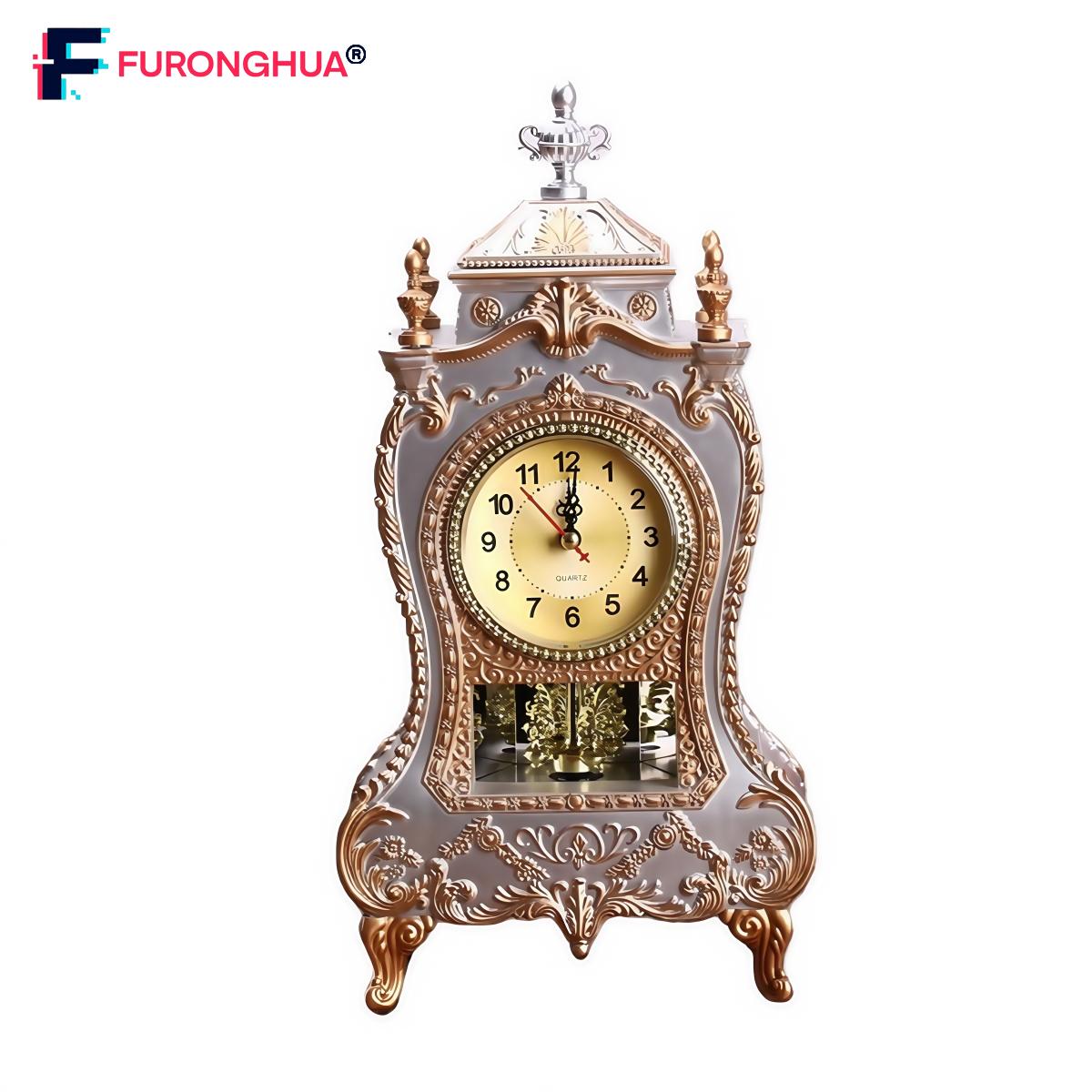 Cute Vintage Style Table Clock Battery Operated with Music Functionality ราคา 1,340 บาท*ส่งฟรี