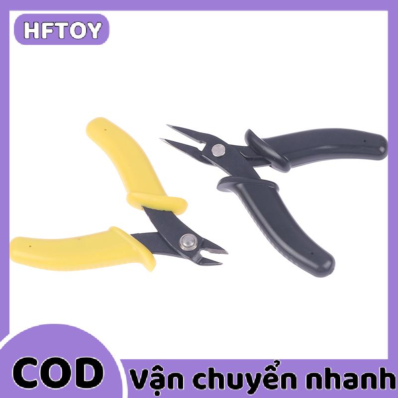 HFTOY 1 2 Bộ dụng cụ mô hình kim loại 3D 109A Bộ dụng cụ lắp ráp để lắp ráp Kìm bấm mũi kim