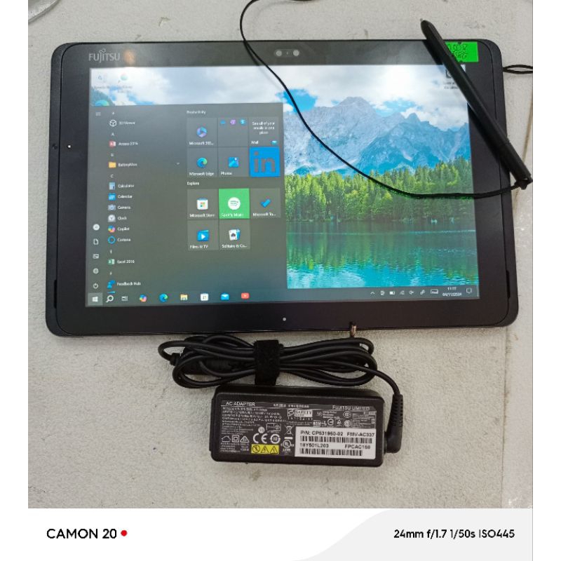 Máy tính bảng 2in1 fujitsu arrows tap Q508.ram 4.ssd 64/128g. - 7