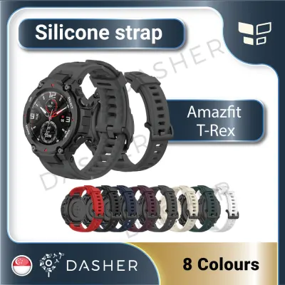 Silicone Strap for Amazfit T-REX Smart Watch Band Replaceable Accessories Watchband for Huami Amazfit T-rex Bracelet