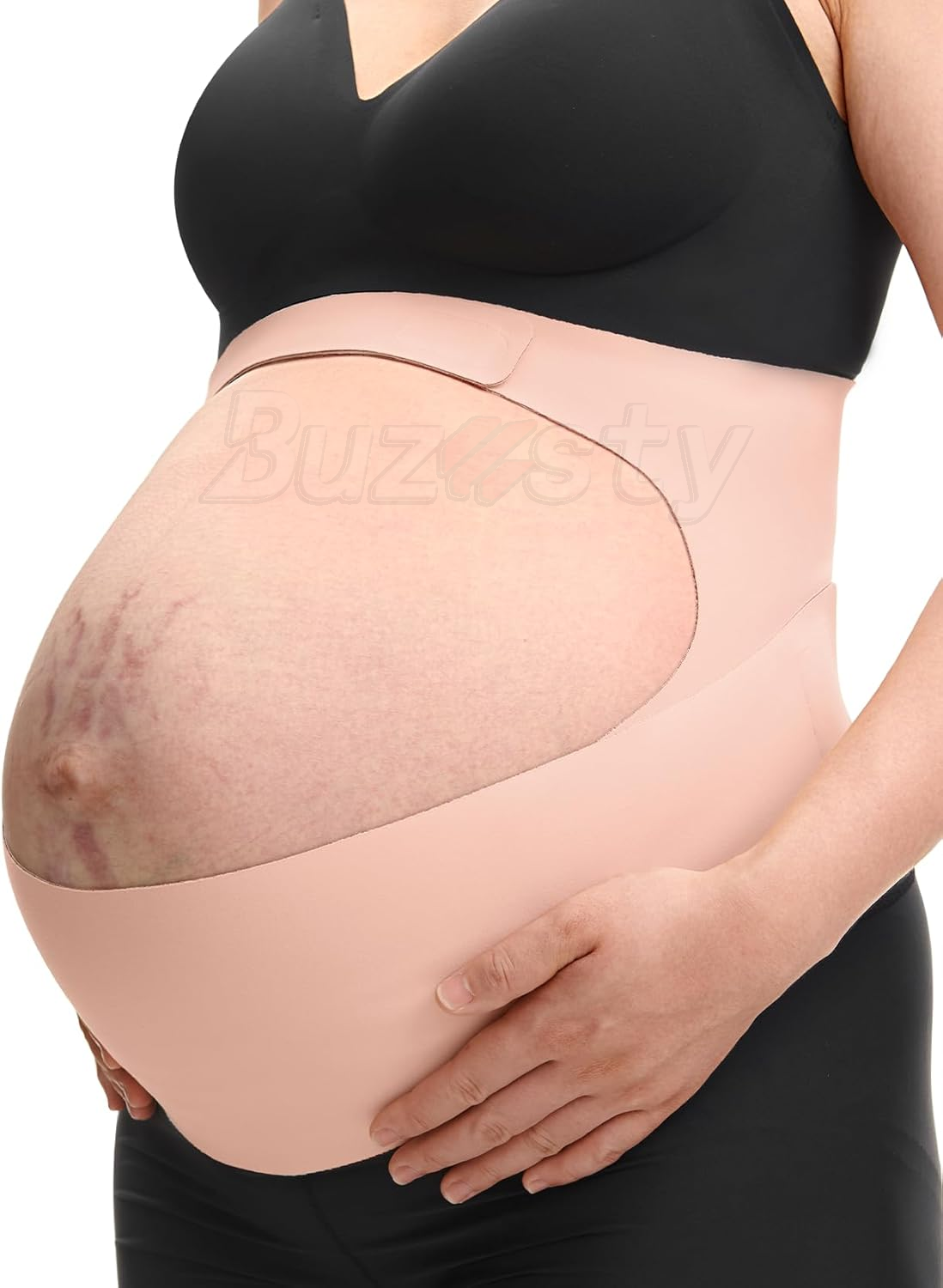 Buzesty mang thai Đai quấn bụng bụng điều chỉnh được đai quấn bụng cho vùng Chậu & đau lưng ấm cúng-Hỗ trợ ergonest Đai quấn bụng bụng mẹ đai đeo bụng bầu lý tưởng vô hình cho lưng bụng eo
