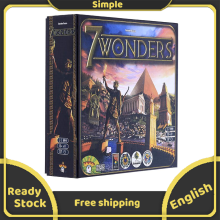 7 Wonders Board Game English Version Game Party Duel Wonders
