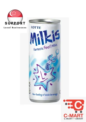 Lotte Milkis Carbonated Milk and Yougurt Drink (Great Deal)