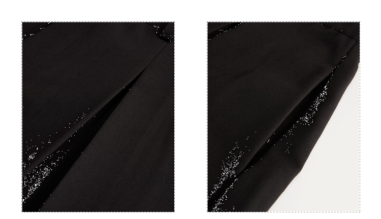 Giordano Women Pleated half elastic waist crop skirt pants Free Shipping 18425502 · v3