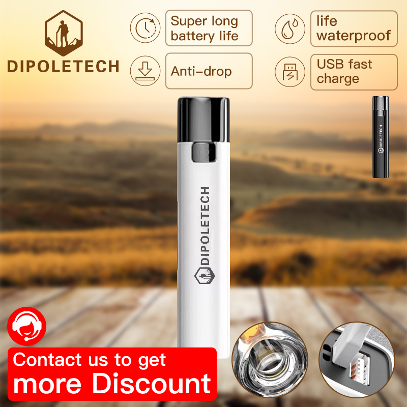 Dipoletech COD Đèn Pin Sạc USB Mini Đầy Sức Mạnh Nổi Bật Đèn Pin Tích Hợp