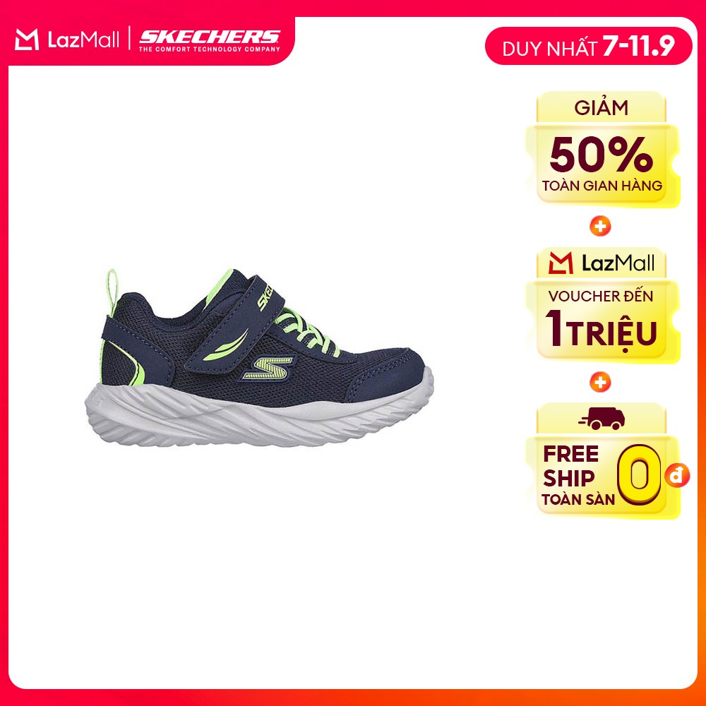 [DUY NHẤT 5.9 Voucher shop 15% + Voucher Lazada 18%] Giày Thể Thao Bé Trai Skechers Nitro Sprint - 407308N-NVLM Online Sale