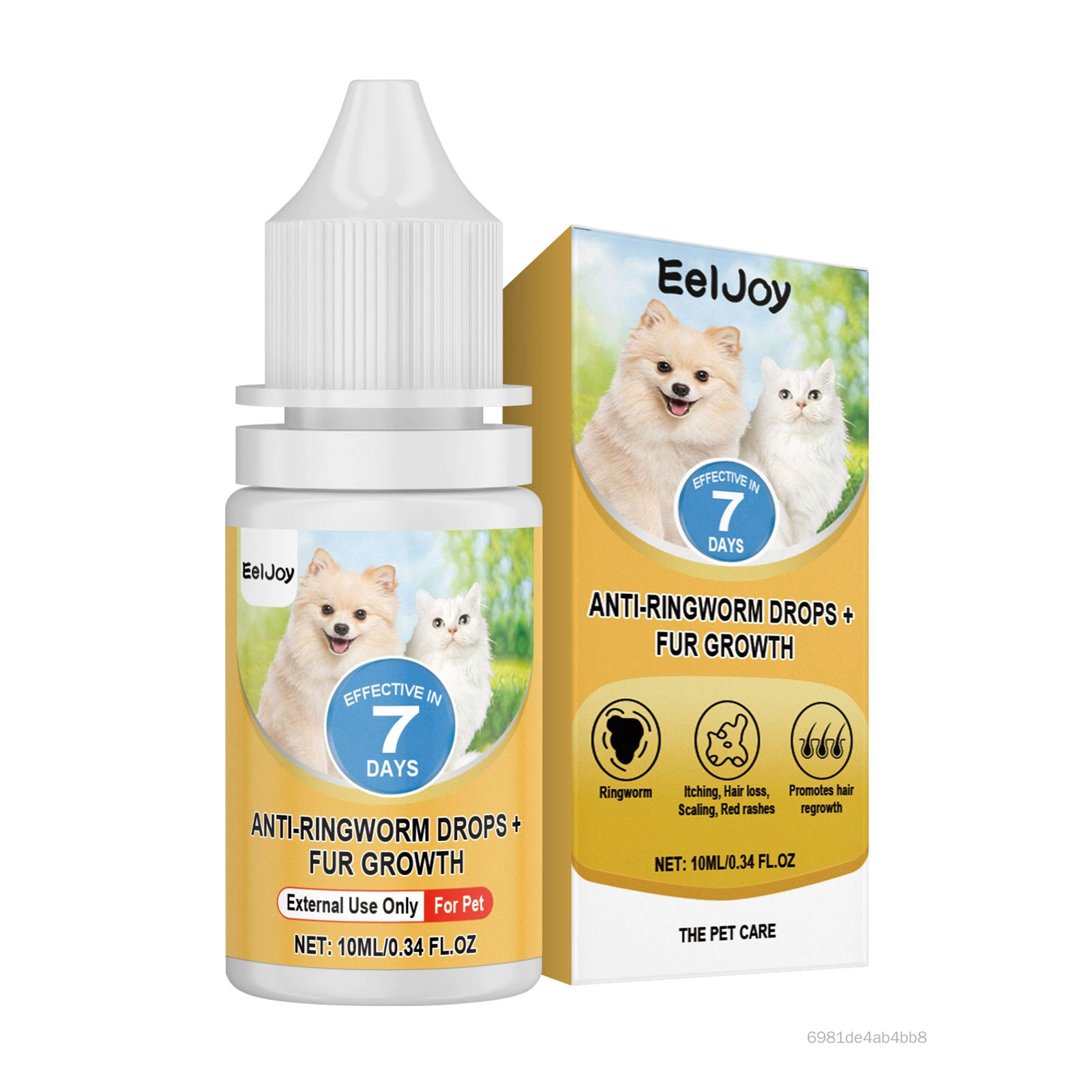 10ml Dung Dịch Chăm Sóc Da Thú Cưng Công Thức Nhẹ Nhàng Với Đặc Tính Dưỡng Ẩm Và Làm Sạch Cho Chó Mèo Winsky-VN