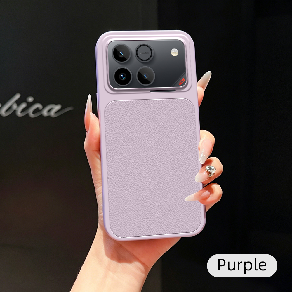 For Honor Win RT Case Honor Win Cover Honor Win RT Leather Case Luxury Lens Protection Protect Matte leather Back Cover - Image 4